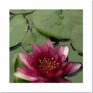 Lotus 3-Pink Posters and Art